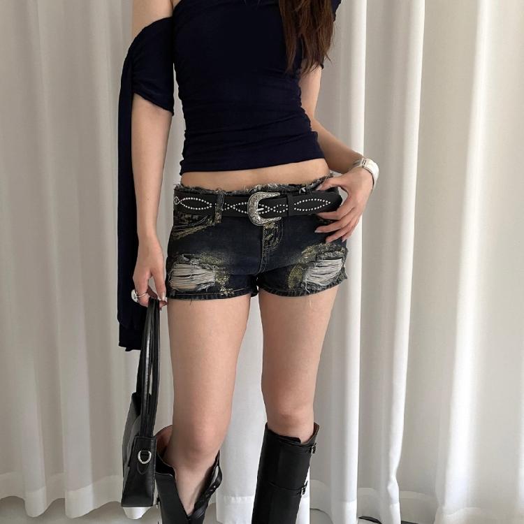 Adjustable Metal Studded Waist Belt Premium PU Leather Gothic Punk Fashion Accessory for Women Girls