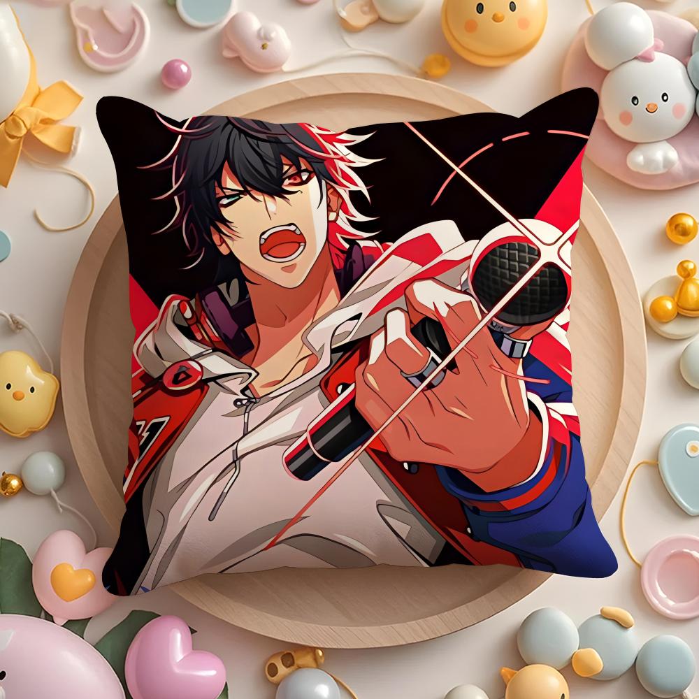 H-Hypnosis Mic cartoon Cushion Cover Home & Car Multi-Scene Pillow Cover - Reversible, Soft & Durable for Daily Use