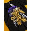 Saint Seiya Knights Of The Zodiac Kanon Anime T Shirt Manga with Iconic Characters Casual for Men Full Color Collectible Fans