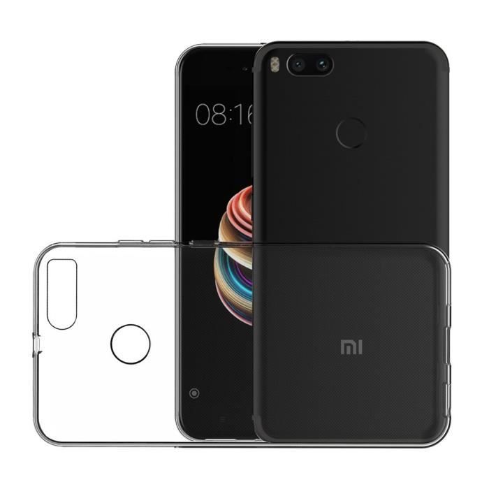Coque Gel TPU Transparent pour XIAOMI MI 5X - Housse Etui Protection Gel TPU Silicone Souple Ultra Mince Fine Slim Phonillico®