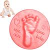 Baby Diy Hand And Footprint Soft Clay Fluffy Material, Baby Care Hand Print And Foot Print Mud, Handprint Fingerprint