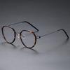 Denmark Brand Design Titanium Alloy Glasses Frame Women Ultralight Spectacles Frames Men's Round Screwless Eyeglasses Gillian