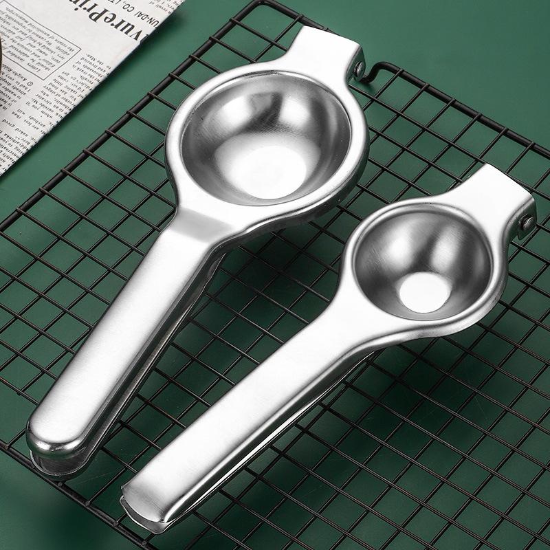 1Pcs Stainless Steel Kitchen Small Tool Manual Lemon Squeezer Orange Juicer Fruit Juicer Stainless Steel Lemon Clip