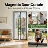 New Summer Magnetic Mosquito Net Door 100*210 Cms Window Curtains Automatic Closing Curtain Shades Screen Home Textile Garden