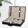 36 Slot , Gifts W/Sturdy Hinges Watches Organizer, Watch Collection, Display Case
