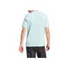 Adidas Originals Solid Color Crew Neck T-Shirt Men Tops Blue IL5381