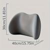 Ergonomic Waist Pillow for Sleeping Memory Foam Lumbar Support Cushion for Back Pain Relief
