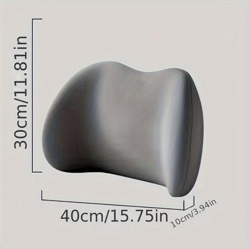 Ergonomic Waist Pillow for Sleeping Memory Foam Lumbar Support Cushion for Back Pain Relief