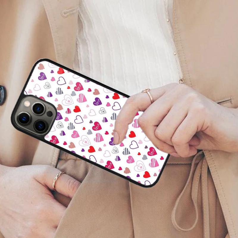 Heart Cartoon Girls Magnetic Phone Case For APPLE iPhone 17 Air 16 14 13 12 Pro Max 15 Plus Wireless Charge With MagSafe Cover