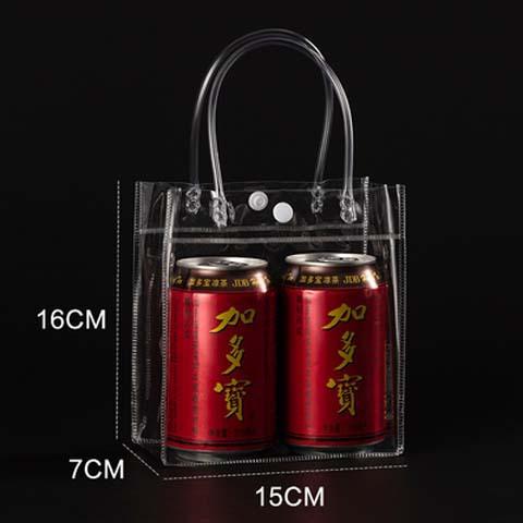 12pcs StoBag Clear PVC Gift Bags With Handles For Small Gifts Party Favor Candy Cake Cookie Packaging And Retail Display