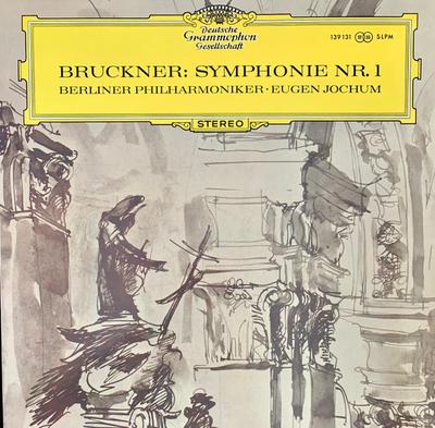 LP Record ANTON BRUCKNER, BERLINER PHILHARMON - Symphonie Nr. 1 139131SLPM Deutsche Grammo 1966 Germany Classical Used