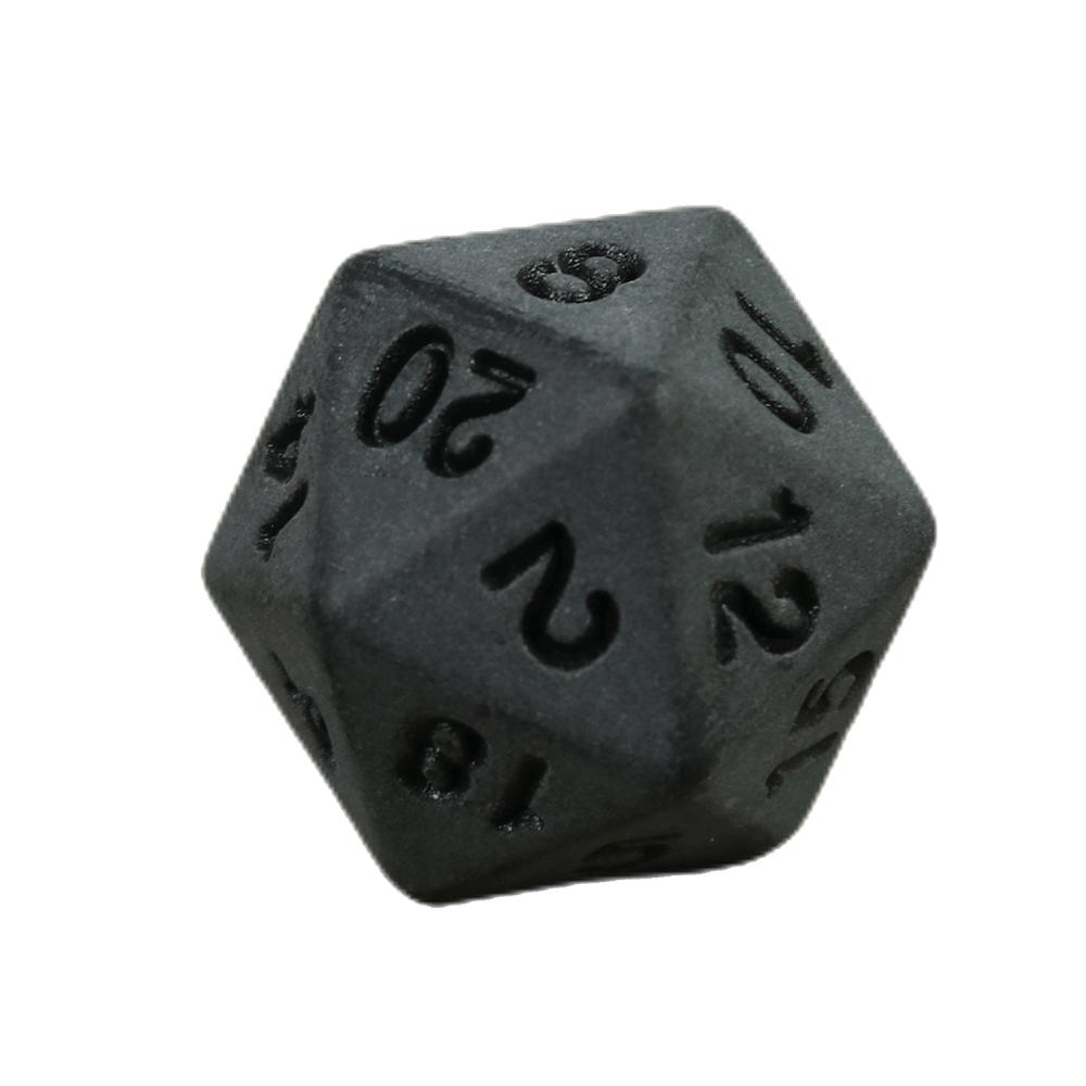 Deep Black Dice D4, D6, D8, D10, D12, D20 10PCS Plastic for Board Game Entertainment
