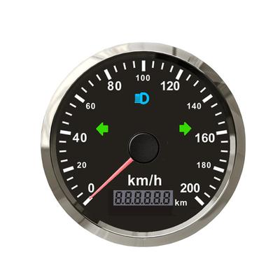 85mm Motorcycle GPS Speedometer 200km/h