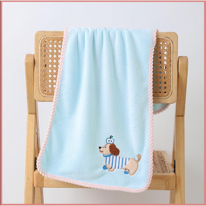 

Towel - Cute bath towel, sausage dog towel, household bath towel, towel Dog towel
