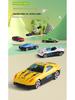 Cross-Border Dinosaur Pull-Back Car: Alloy Toy with Storage Map for Boys