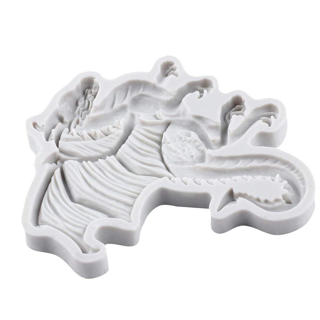 Dragon Silicone Molds Flying Dragon Fondant Mold Cake Decorating Tools Cupcake Topper Candy Chocolate Gumpaste Mold