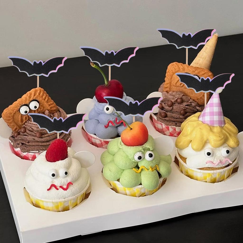 36 Pcs Festive Cake Tops - A Selection Of Festive Party Cupcake Decorations,Cake Toppers, Baking Accessories, Dessert Decoration Toppers