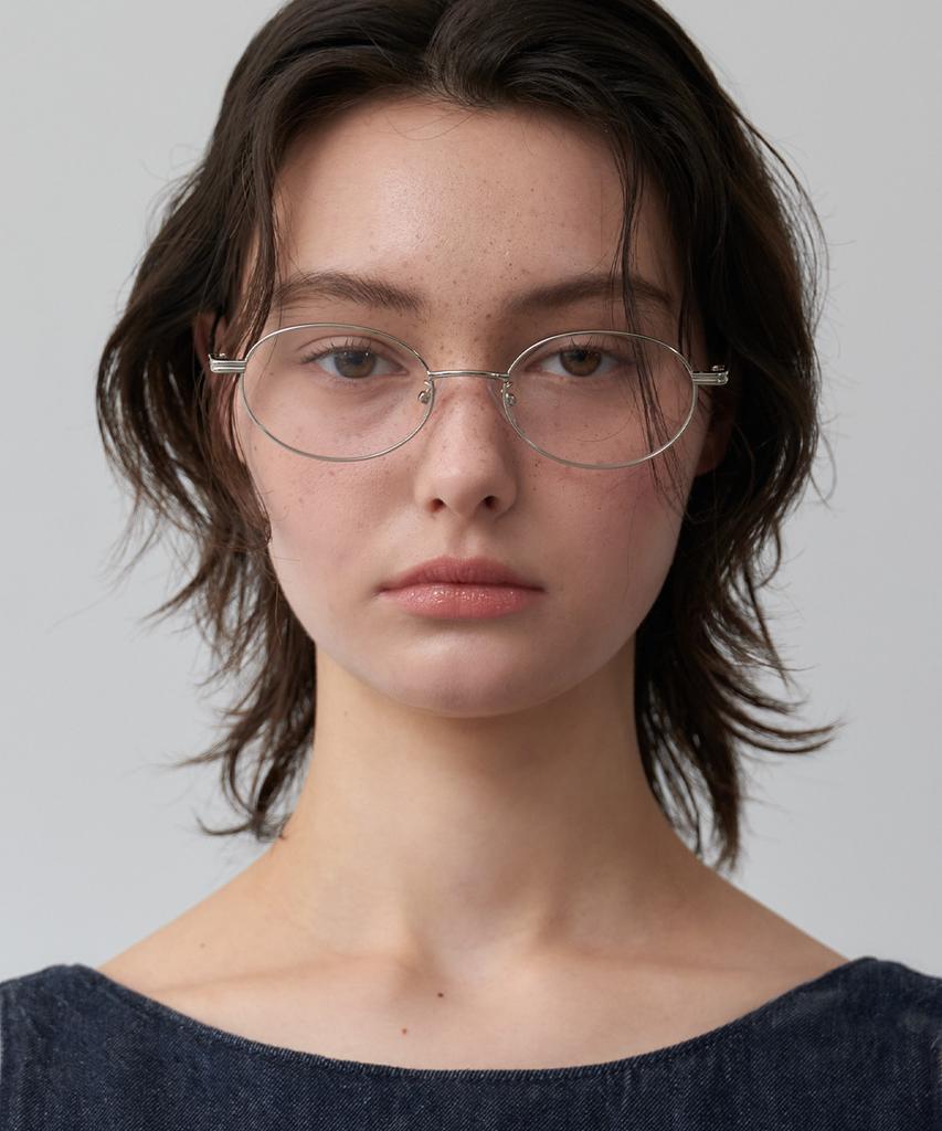 Wonbeulillieonteu [Blue Light Blocking Lenses] Mya-Ob558-Silver