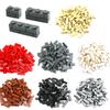 100 Stück MOC Steine 1x2 1x3 1x4 Wand Würfel Häuser Bausteine Stadt Erstelltes Zubehör Montiert Kleine Partikel DIY Jungen Spielzeug