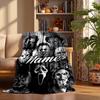 Terrorist killers Custom Flannel Blankets Soft Warm Cozy Throws for Home Decor Holiday Gifts