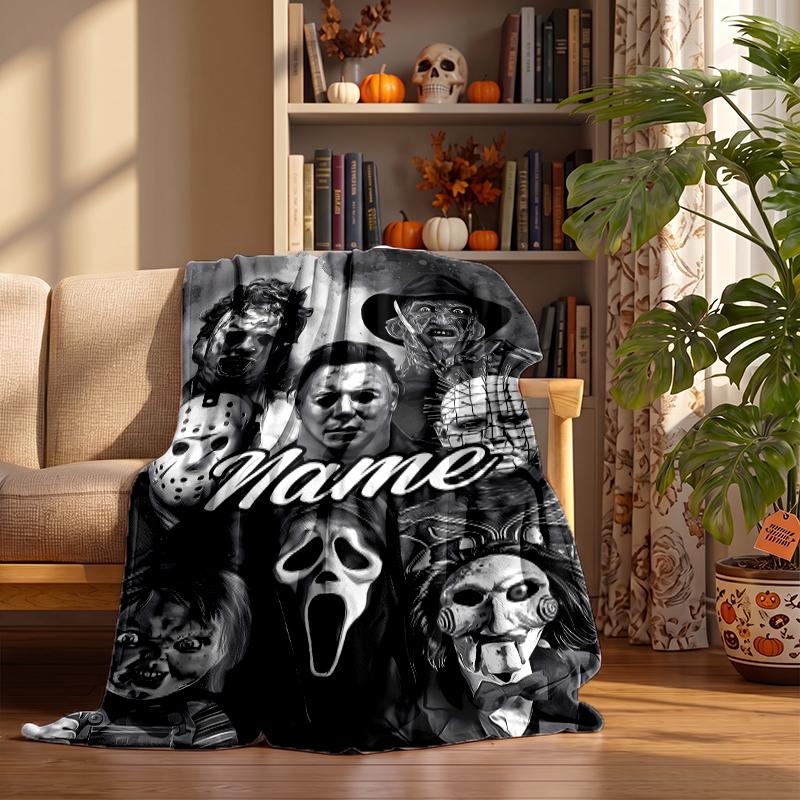 Terrorist killers Custom Flannel Blankets Soft Warm Cozy Throws for Home Decor Holiday Gifts