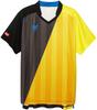 VICTAS Table Tennis Unisex Game Size 031466 Shirt, Yellow, M, V-GS053