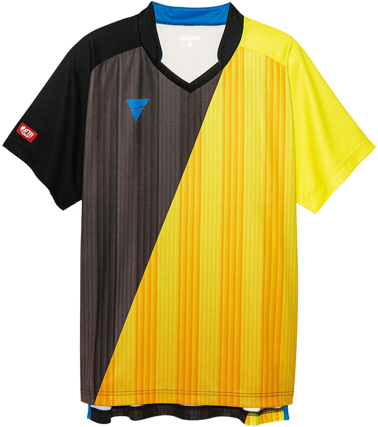 

VICTAS Table Tennis Unisex Game Size Shirt, Yellow, XS, V-GS053 (031466)