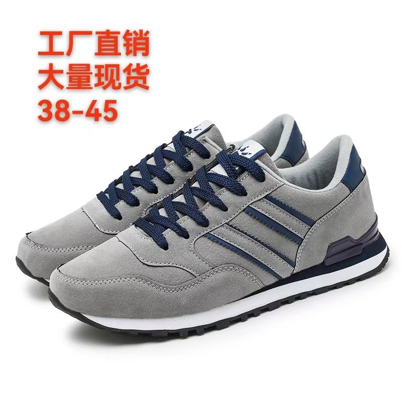 

Pig leather outdoor spring and autumn men s sports and leisure shoes men s running shoes outdoor travel shoes 38