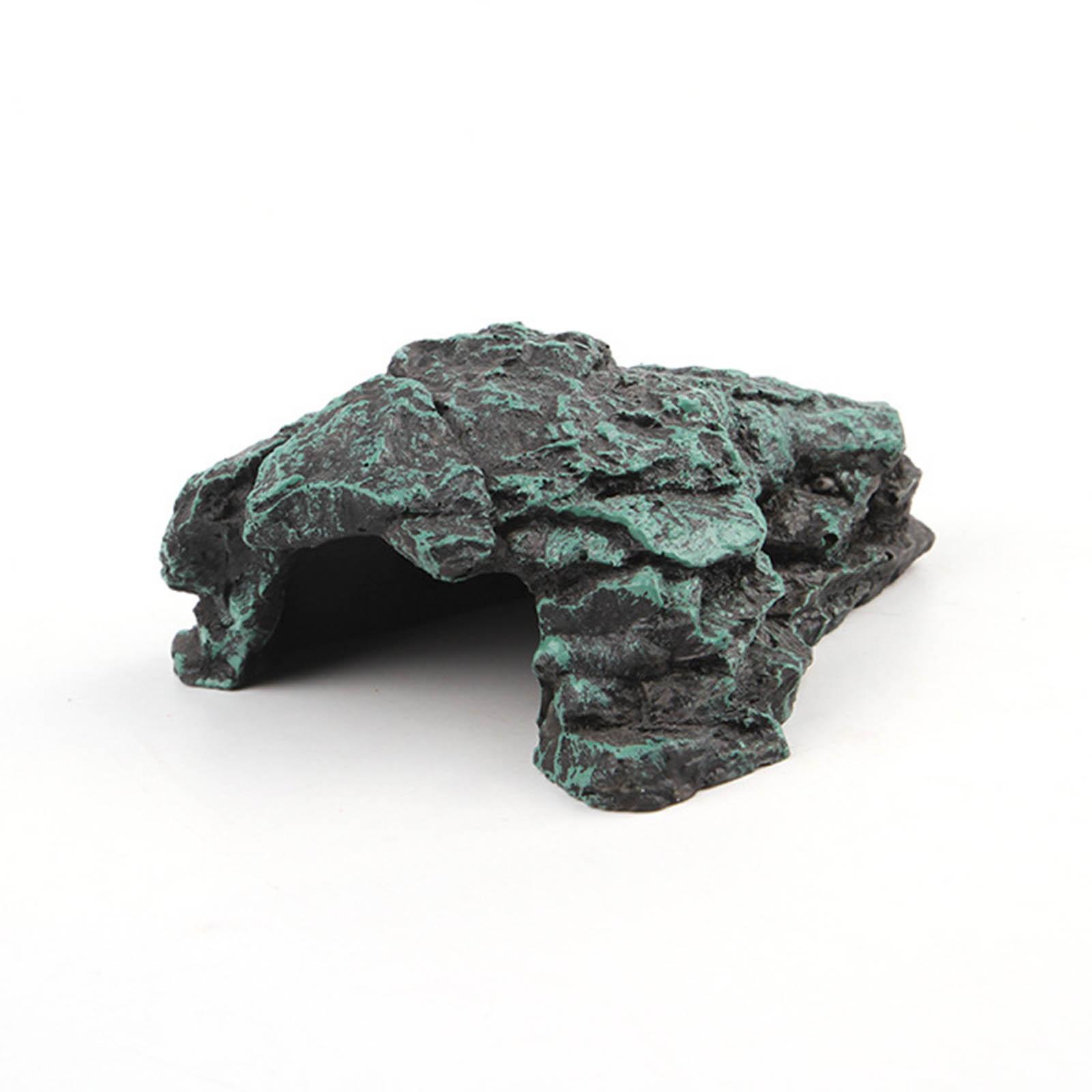 

Украшения из смоляных камней для пещер, самодельные смоляные аквариумы, искусственный аквариум, имитация пещеры, каменная пещера для рептилий, убежище