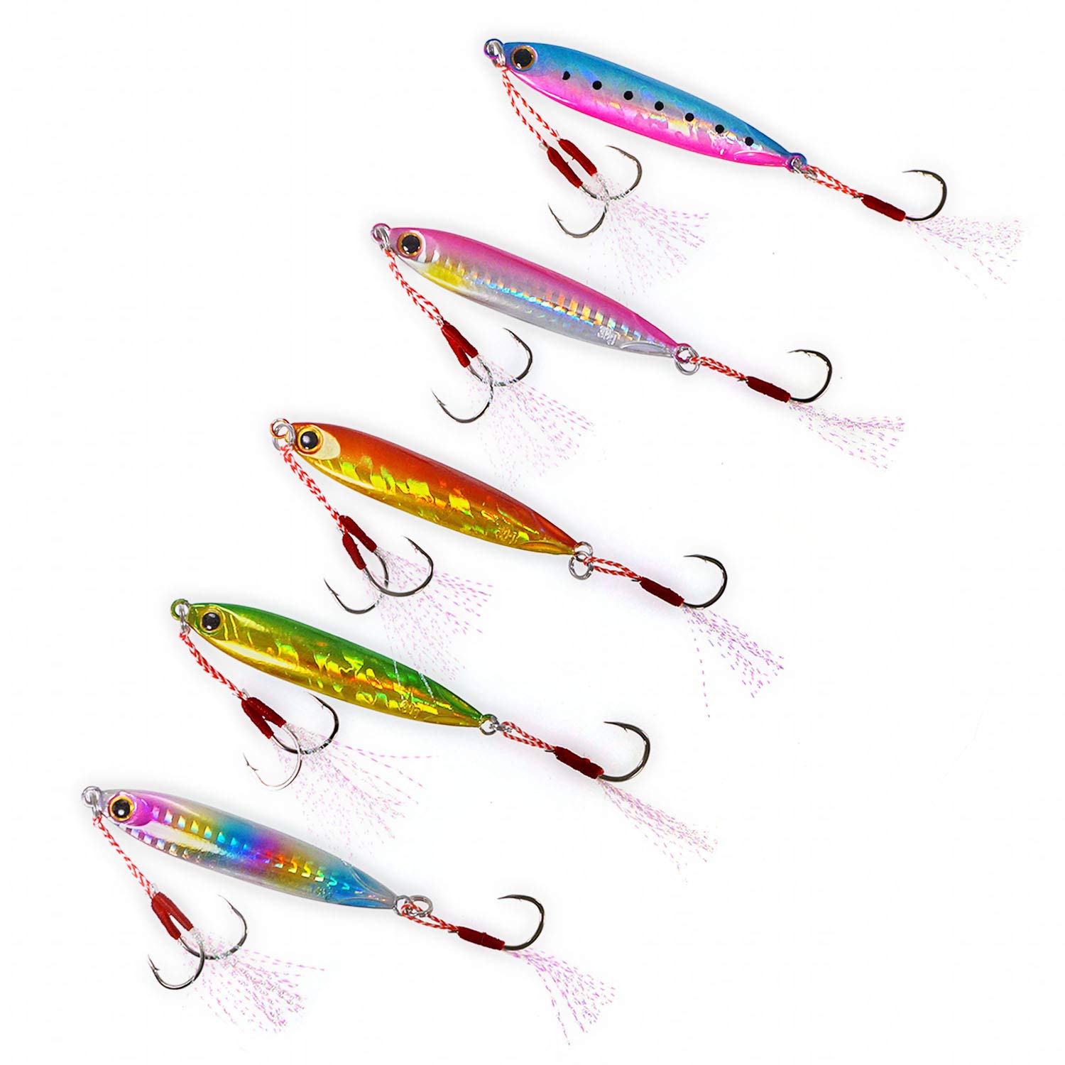Wild Scene Metal Jig Slow Jig Set of 5 Assist 5cm