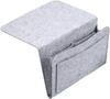 Felt Bedside Storage Bag Pouch Bed Desk Bag Sofa TV Remote Control Hanging Anti-slip Home Storage Organizer Bed Holder Pockets