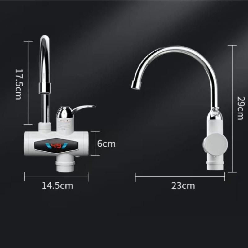Kitchen And Bathroom Heaters Household Electric Heating Water Faucets Hot And cold Dual-purpose Quick Heating Faucets