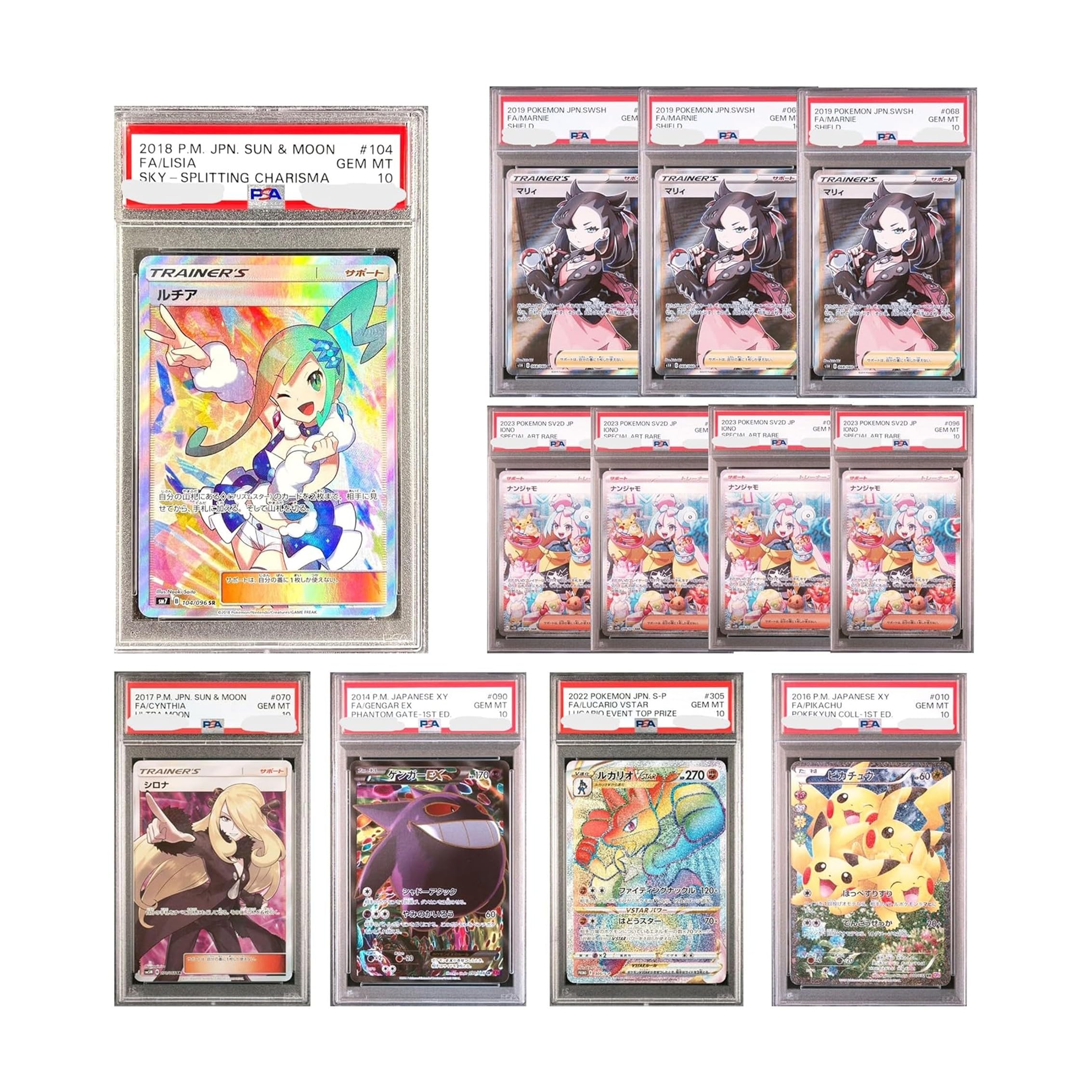 

1 PSA10 of some The top is the PSA10 in the OriPa Pokemon Card 136 [Contains kind] image, No. чёрный