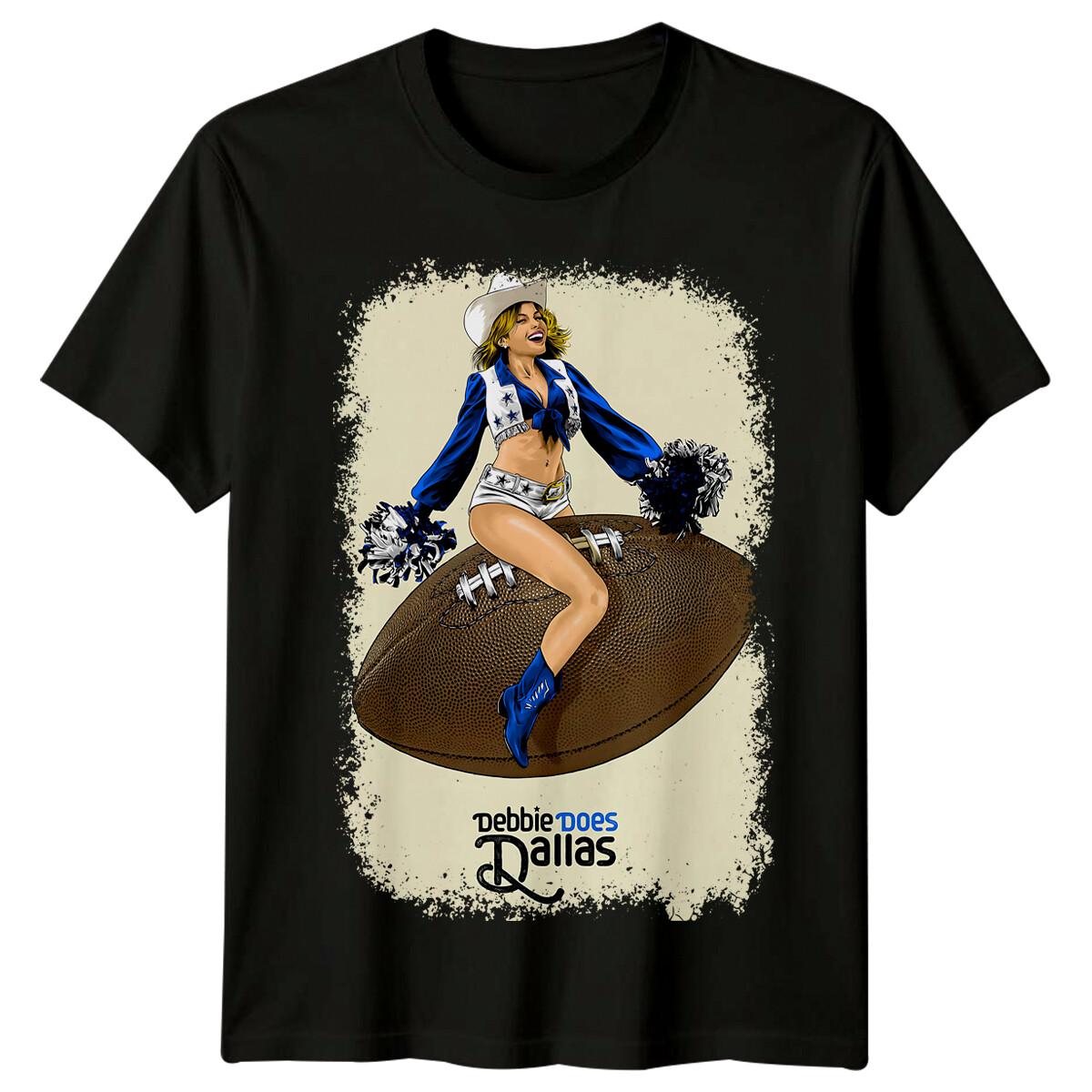 

Debbie Does Dallas (1978) Movie Poster Inspired T-Shirt Retro 80s Tee 5XL різнокольоровий