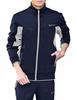 [Gopune] Men's Tracksuit Set Top & Bottom Sportswear Training Running Jogging Pants Outdoor Loungewear Casual Wear Blue 2XL