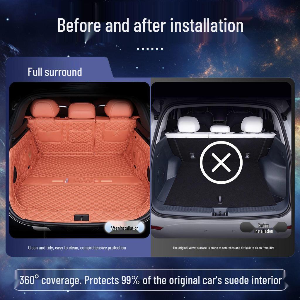 Kompatible Kofferraummatte für 24 Changan UNIZ Modelle und 25 Surround Auto Heckklappenmatte
