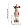 Christmas Sculpture Reindeer Figurine Ornament for Table Centerpieces Housewarming