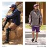 Namelessage Outdoor Pants, Stretch Shorts, NAOP-40, Black, Size M, for Men and Women