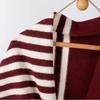 Warm British Triangle Scarf Knitted Shawl Wrap Retro Triangular Scarf  Winter