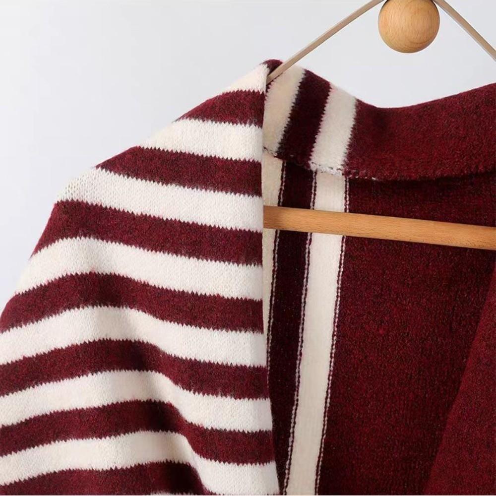 Warm British Triangle Scarf Knitted Shawl Wrap Retro Triangular Scarf  Winter