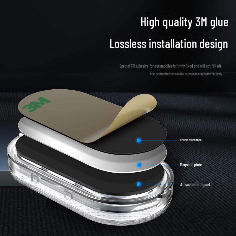 Wireless Car Interior LED Touch Lights - No-Wiring Atmosphere & Decorative Lighting