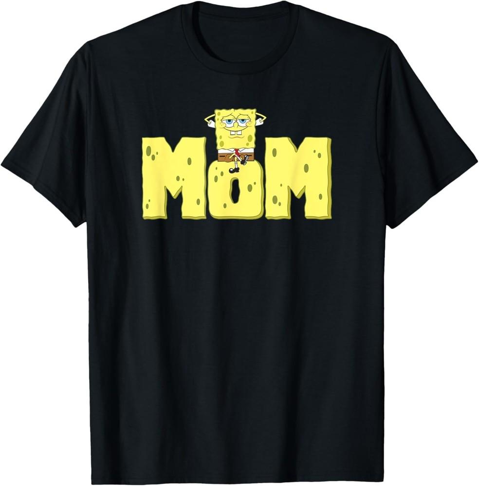 SpongeBob Mother s Day Sponge Mom Logo T‑Shirt S