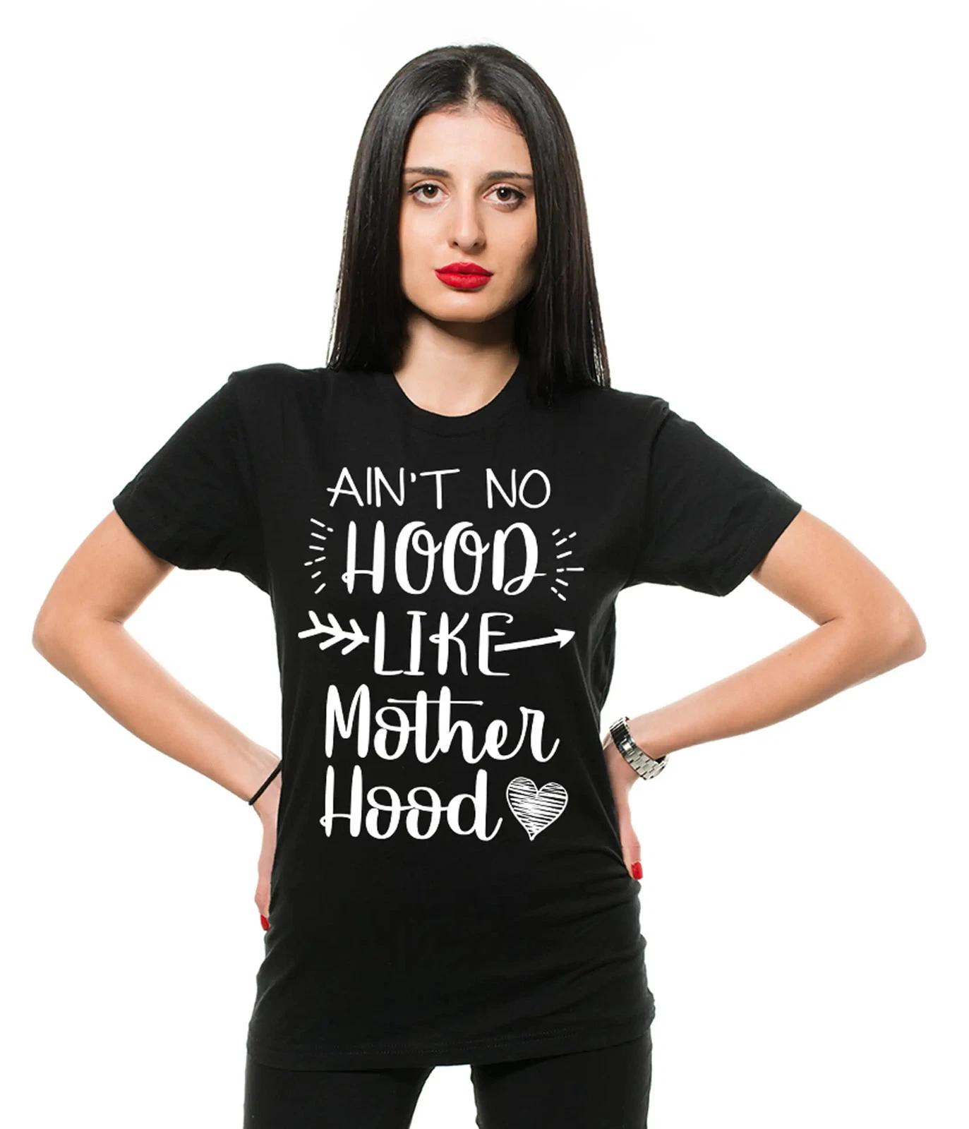 Ain t No Hood Like Motherhood Shirt Motherhood Shirt Mother Tee Gift for Mom 2XL