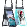 Double Swimming Pouch Mobile Phone Case Cover With Lanyard For Cell Phone Bag Swimming Dry Bag Underwater Case Waterproof Bag