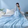 Cooling Blanket Summer Lightweight Breathable Air Conditioning Quilt Soft Smooth Spandex Cool Comforter Air Condition Comforter Thin Duvet