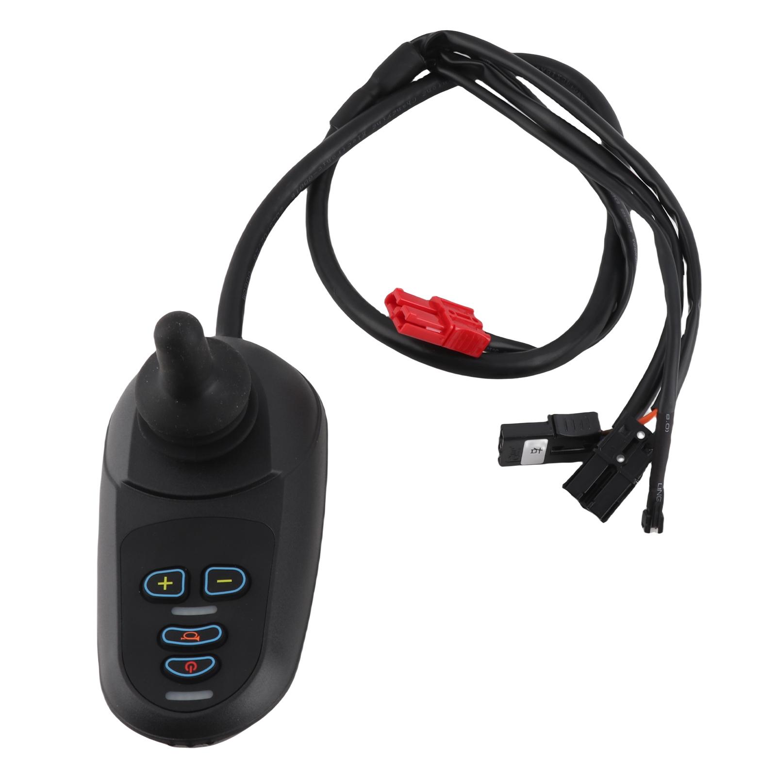 

Электрический контроллер джойстика для инвалидной коляски 45A DC 24V контроллер тормоза инвалидной коляски для безопасности