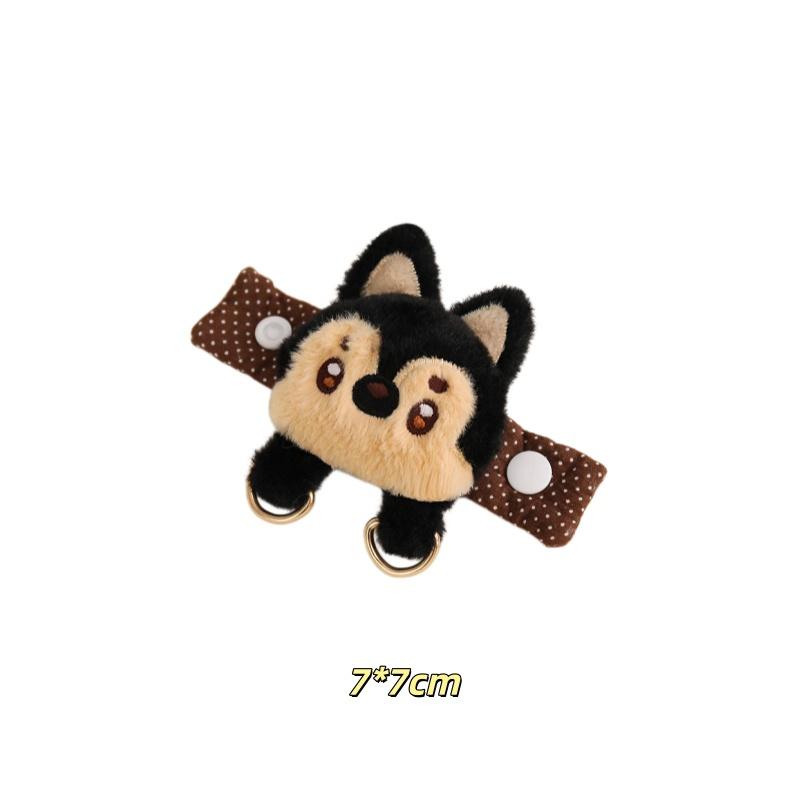 Adorably Animal Plush Toys Pendant Backpack Decoration Stuffed Doll Kawaii Decor Toys Earphone Case Coin Purse Kid Birthday Gift