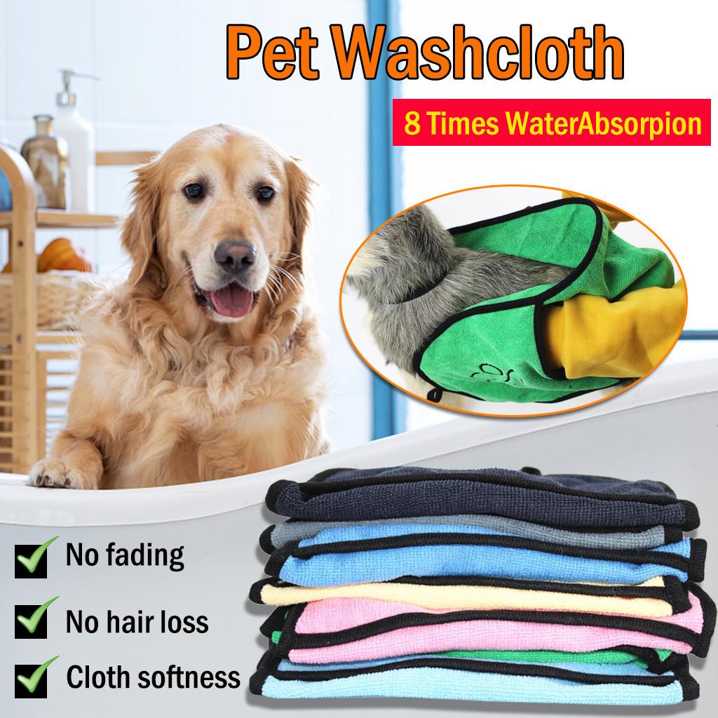 Pet Towel Super Absorbent Quick-drying Machine Washable Bag Cleaning Dog Towel