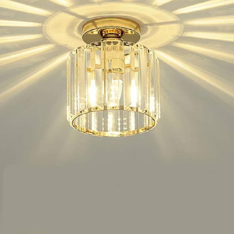 

Современный светодиодный потолочный светильник с уникальными круглыми и квадратными формами для прихожей дома Golden Circle,15cm/5.91in