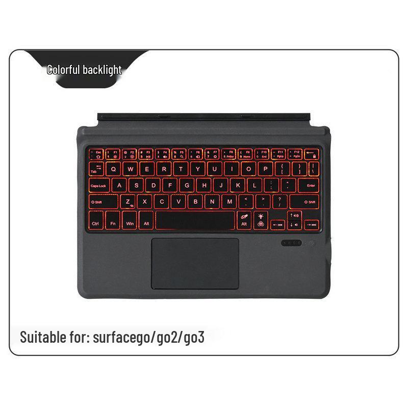 Surface Bluetooth Keyboard for Surface Pro/Go2/Go3 - Case Included